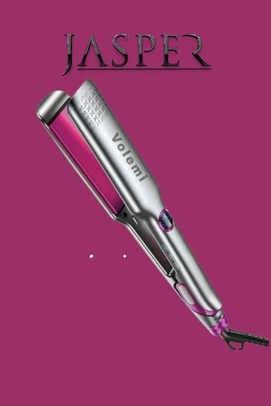 Volemi V-003 Geniş Plakalı Saç Düzleştirici | Hızlı Isınma, Dijital Led Ekran Parlak Pürüzsüz Saçlar - Resim 12