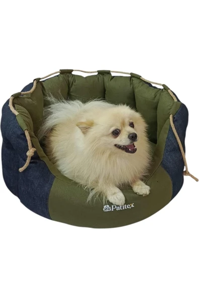 PATİTEX Lüx Konfor Koltuk- Kedi Köpek Yatak- Kendinden Minderli -Yıkanabilir - Gabardin Kumaş- Koltuk Yatak