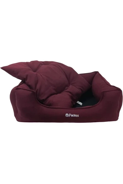 PATİTEX Kedi-köpek Yatak - Yıkanabilir Yatak -Gabardin Kumaş -Kaliteli Köpek Yatakları - 3