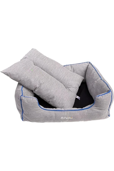 PATİTEX Kedi-Köpek Yatak - Yıkanabilir Yatak A Kalite -Gabardin Kumaş -Kaliteli Köpek Yatakları - 5