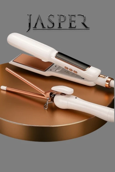 Volemi V-0096 2’si 1 Arada Isı Ayarlı Profesyonel Seramik Saç Şekillendirici Ve Maşa - Resim 9