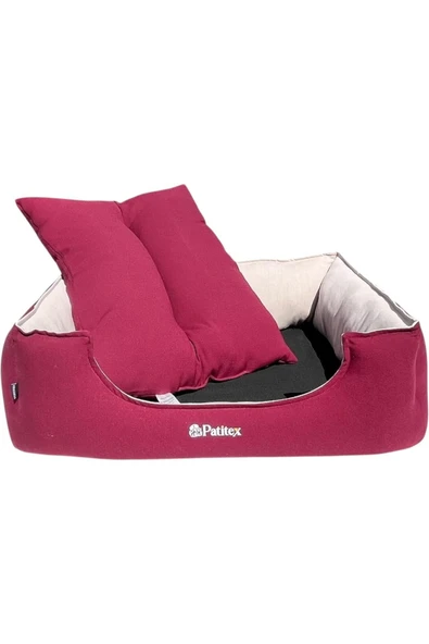 PATİTEX Kedi-köpek Yatak - Yıkanabilir Yatak -Gabardin Kumaş -Kaliteli Köpek Yatakları - 4