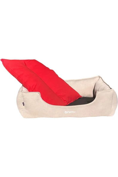 PATİTEX Kedi-Köpek Yatak - Yıkanabilir Yatak -A Kalite Kumaş -Kaliteli Kedi-Köpek Yatakları - 4