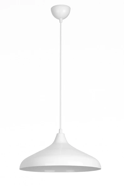 LEGACY  Nil Beyaz Renk Özel Tasarım Modern Dekoratif Cafe Sarkıt Cafe - Mutfak Tekli Avize - Resim 4