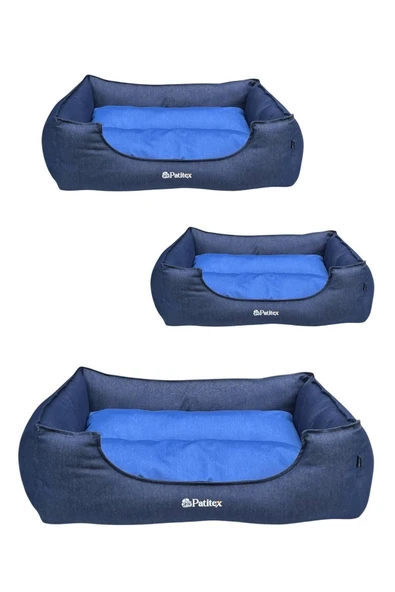 PATİTEX Kedi-Köpek Yatak - Yıkanabilir Yatak -A Kalite Kumaş -Kaliteli Kedi-Köpek Yatakları