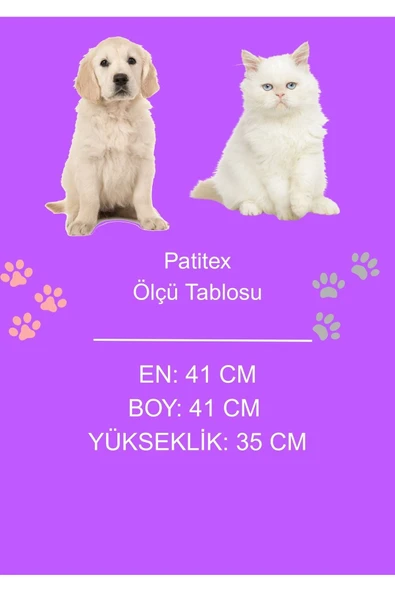 PATİTEX Kedi Köpek Yatağı-kedi Evi -kedi Alaska Evi -kedi Eskimo Evi-kedi Mağarası-trio - 3