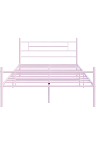 Özgök Tarım Özgök Tarım CNDHOME Metal Karyola HSN Metal Karyola Siyah Renk, Çift Kişilik, Ölçü Seçenekli 140x190 - Resim 3