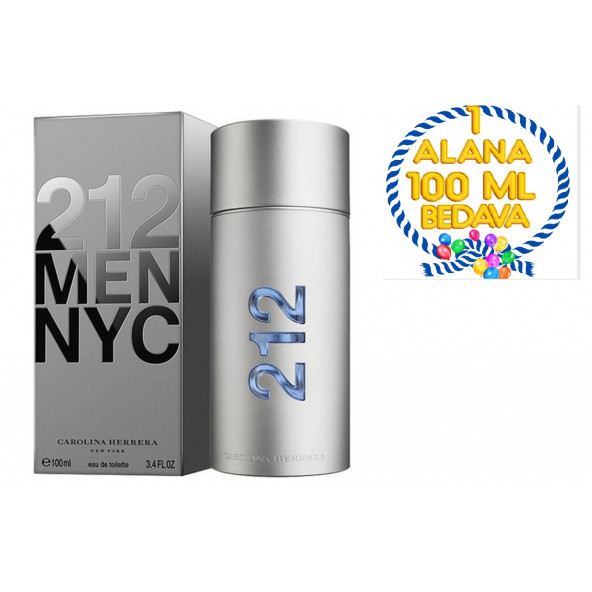 Carolina Herrera 212 Men Edt 100 ml Erkek Parfümü 8411061853160 - 1