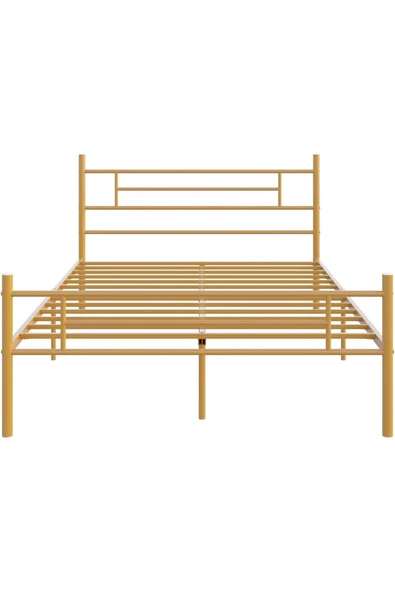 Özgök Tarım Özgök Tarım CNDHOME Metal Karyola HSN Metal Karyola Siyah Renk, Çift Kişilik, Ölçü Seçenekli 120x200 - Resim 3