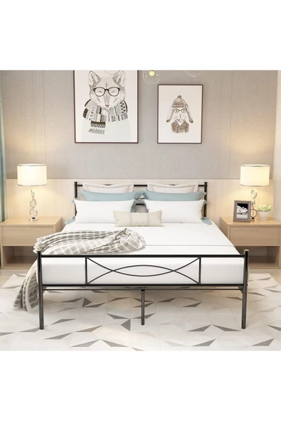 Özgök Tarım Metal Karyola Renk ve Ölçü Seçenekli 150x200 - 4