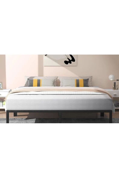 Özgök Tarım ÖZGÖK TARIM Metal Karyola, CNS Metal Karyola Siyah Renk, Tek ve Çift Kişilik, Ölçü Seçenekli 160x200 ürün görseli