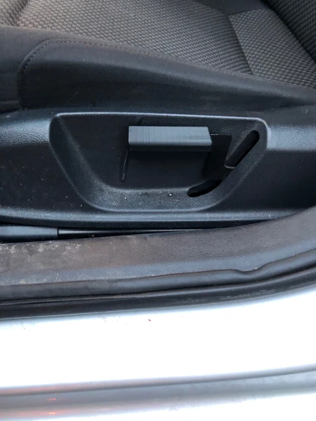 print studio volkswagen Passat sürücü koltuğu yükseklik kolu - Resim 2