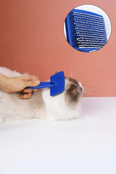 İronika Kedi Köpek Tüy Toplayıcı Tarak Evcil Hayvan Fırçası Tarağı - 1