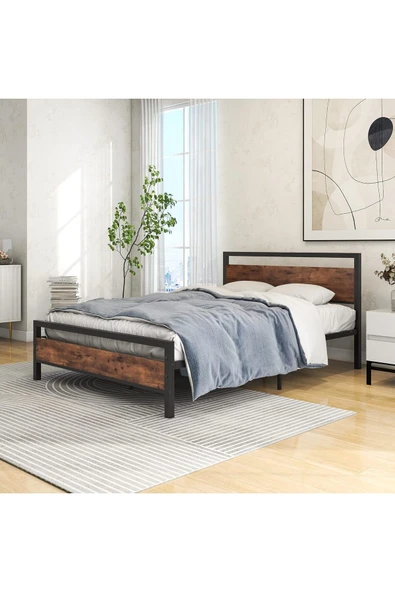 Özgök Tarım Metal Karyola, HSN XL Metal Karyola Renk seçenekli, Çift Kişilik 160x200 - Resim 2