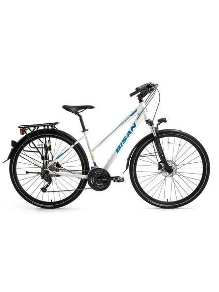 BİSAN TRX 8300 CITY KADIN ŞEHİR BİSİKLETİ 45CM HD 28 JANT 27 VİTES ALTUS METALİK GRİ TURUNCU ürün görseli