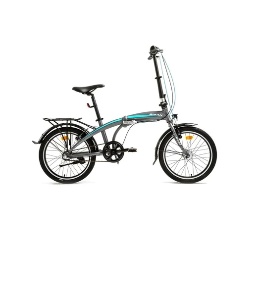 BİSAN FX 3500-NX3 KATLANIR BİSİKLET 32CM V 20 JANT NEX.3 VİTES METALİK GRİ MAVİ ürün görseli