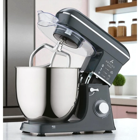 Power Chef XXL 10 Litre Stand Mikser - Resim 5