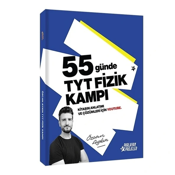 Özcan Aykın Yks 55 Günde Tyt Fizik Kampı Video Ders Takip Kitabı Yeni ürün görseli