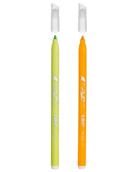 Bic Kids Couleur Keçeli Boya Kalemi Pastel Renkler 12Li - 2