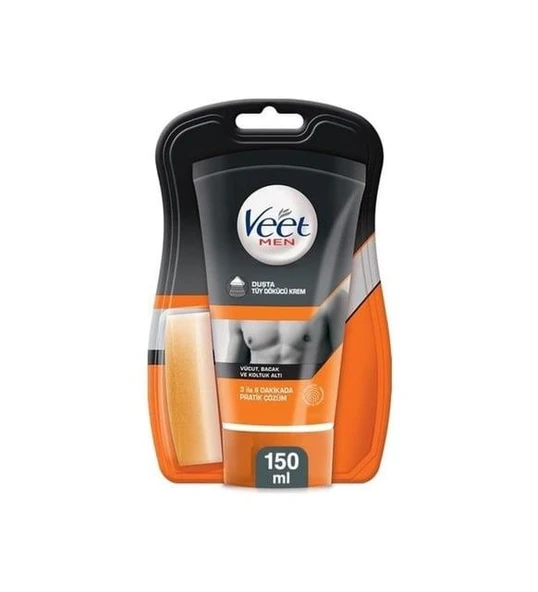 Veet Men Duşta Tüy Dökücü Krem Erkek 150 ml - 1