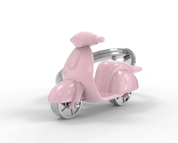 Metalmorphose Scooter Anahtarlık Pembe ürün görseli