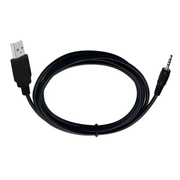 usb 2.0 to 2.5mm 4 boğum  Stereo 4 kutuplu şarj ve data kablosu - 2