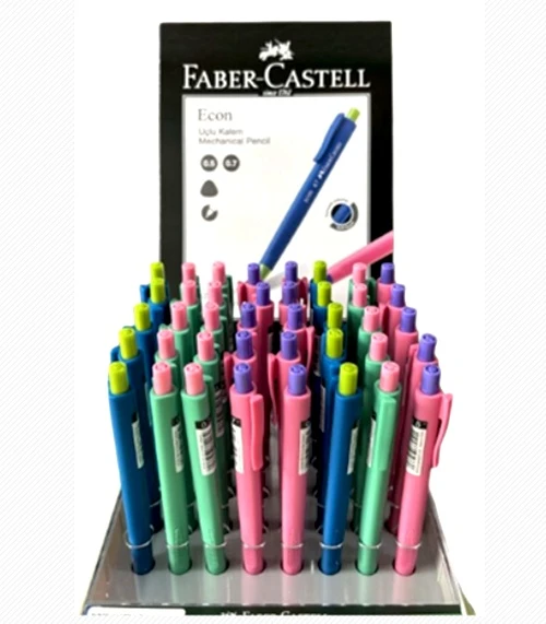 Faber Castell Econ Versatil Kalem 0.7 Uçlu kalem Karışık Renk - 2 adet - 1