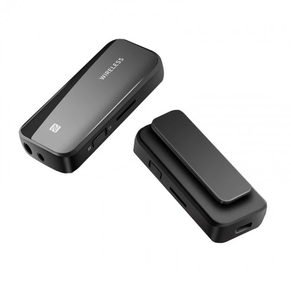 Aux Bluetooth 5.1 şarjlı audio ses alıcı-verici  Receiver transmitter - Resim 2