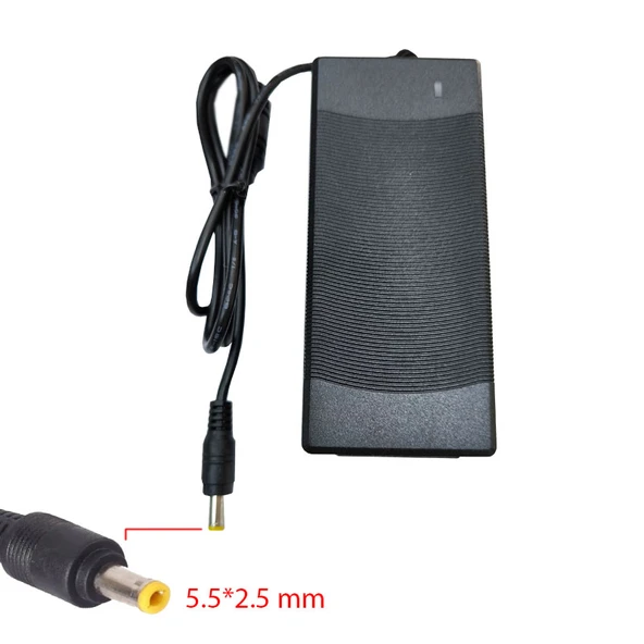 12V 7A  5.5*2.5mm Standart uç adaptör 12 volt 7 amper AC-DC Adaptör - Resim 3