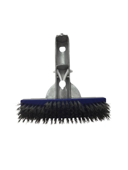 Krom Saplı Paslanmaz Klipsli Model Tel Havuz Fırçası 15 cm-Stainless Steel Algae Brush-ToptancıyızBiz - Resim 4