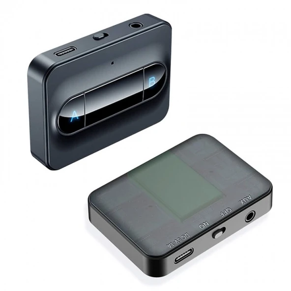 Bluetooth 5.0 Çoklu kablosuz alıcı-verici düşük gecikmeli aux girişli - 2