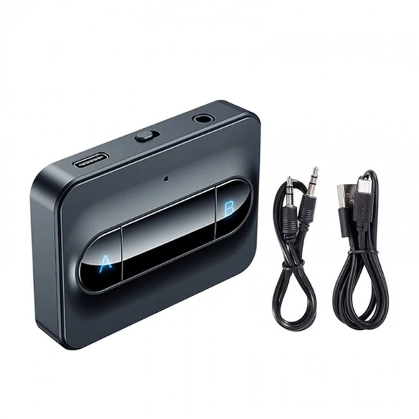 Bluetooth 5.0 Çoklu kablosuz alıcı-verici düşük gecikmeli aux girişli - 5