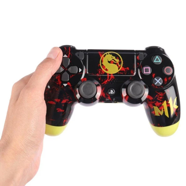 DualShock 4 V2 Mortal Kombat ZCT2 Kablosuz PS4 Oyun Kolu - Resim 2