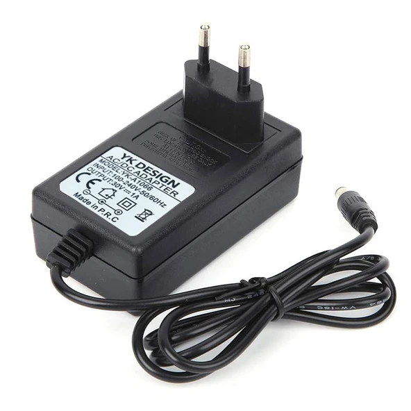AC-DC 30v 1A Süpürge adaptörü şarjlı süpürge adaptörü 30 volt 1 amper ürün görseli 1