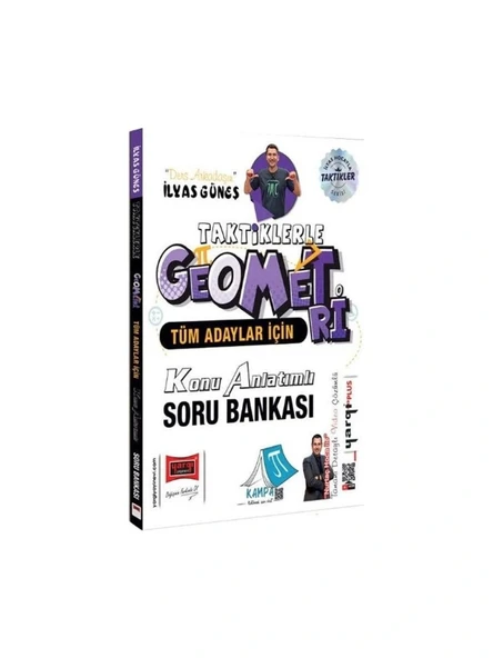 Yargı Yayınları Tüm Adaylar İçin Taktiklerle Geometri Konu Anlatımlı Soru Bankası İlyas Güneş ürün görseli