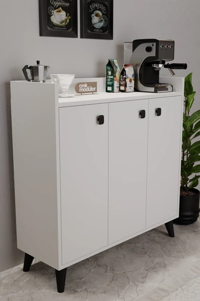 Milan Kahve Köşesi Çok Amaçlı Mutfak Dolabı Kiler Erzak Dolabı - 3