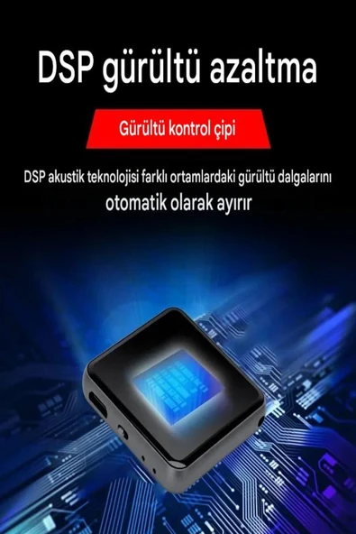 ULTRATEKNO GS55 Dünyanın en incesi Kristal Mikrofonlu Kulaklıklı 32 Gb Hafızalı Ev Işyeri 1Dinleme Cihaz - Resim 7