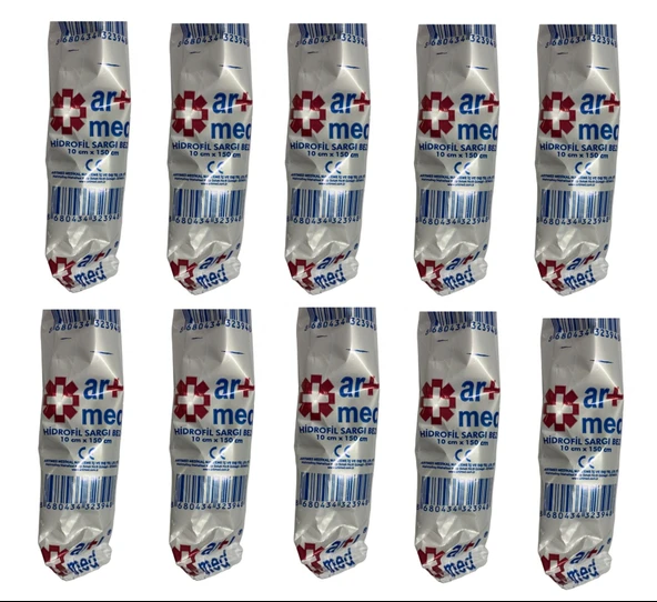 Artımed Sargı Bezi 10 cm x 150 cm 10 Adet