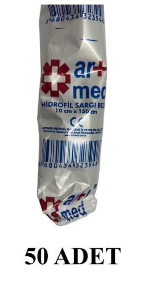 Artımed Sargı Bezi 10 cm x 150 cm 50 Adet