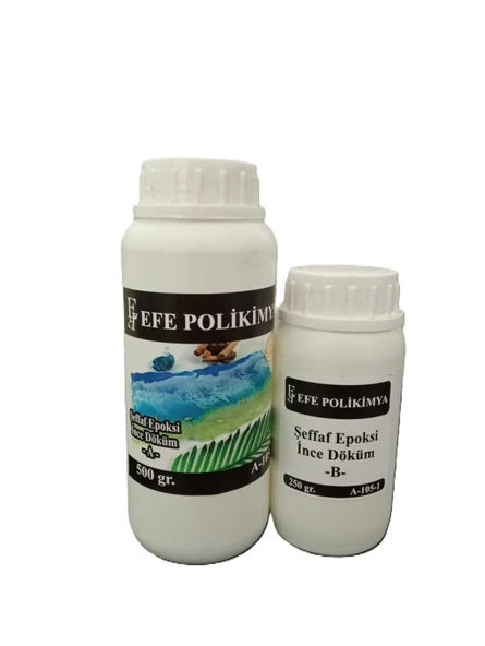 Şeffaf Epoksi İnce Döküm A-105-1 750Gr