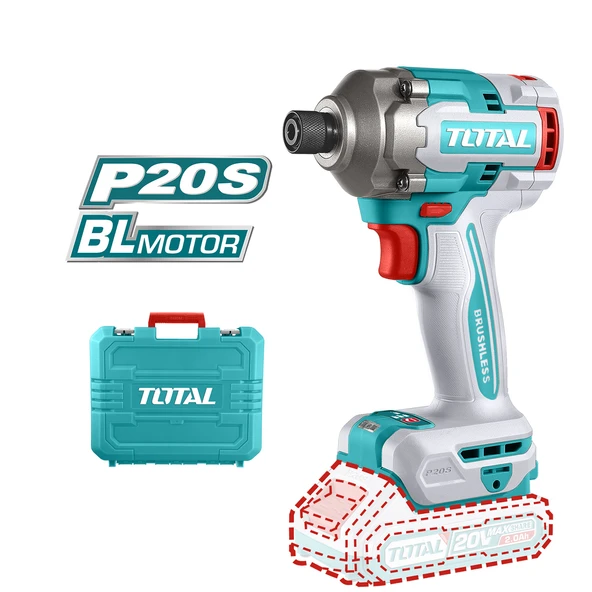 Şarjlı Akülü Vidalama Matkap 2'li Set 20 V 4.0 Ah Batarya Darbeli Vidalama Matkap Vida Sıkma Sökme - Resim 4