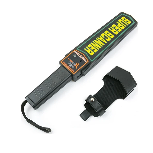 El tipi Metal Üst Arama Dedektörü üst arama güvenlik dedektörü - Resim 3