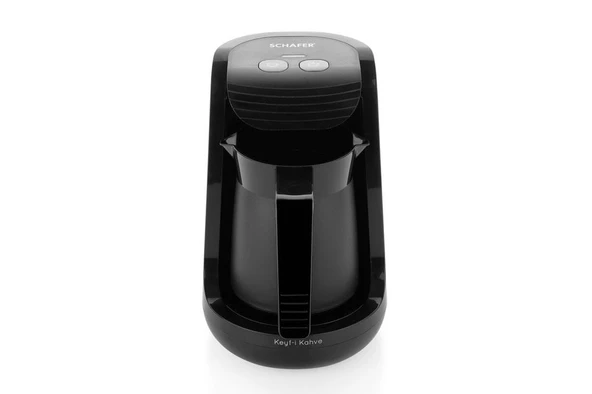Schafer Keyf-i Kahve Çift Tuşlu Türk Kahve Makinesi - Resim 6