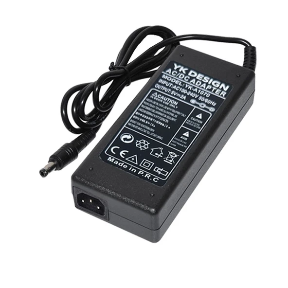 5v 2A standart uçlu adaptör 5 volt 2 amper 5.5*2.5mm standart uçlu adaptör - Resim 4