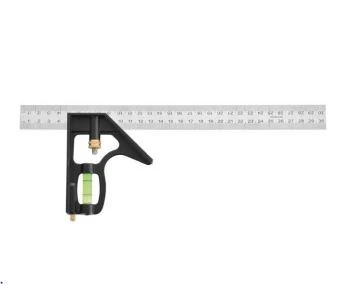 Ayarlanabilir Su Terazili Gönye 30 cm