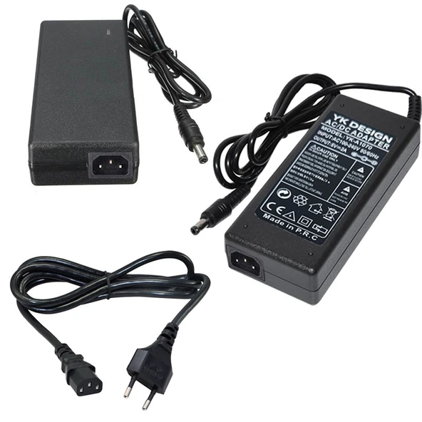 5v 2A standart uçlu adaptör 5 volt 2 amper 5.5*2.5mm standart uçlu adaptör - Resim 5