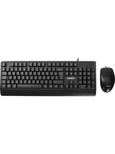 Everest KB-619 Siyah-Gri USB 2 Metre Bakır Kablolu Q Multimedia Klavye ürün görseli
