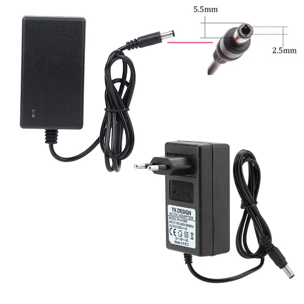 AC-DC 30v 1A Süpürge adaptörü şarjlı süpürge adaptörü 30 volt 1 amper - Resim 5