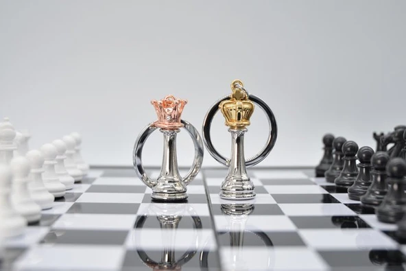 Metalmorphose King Chess Anahtarlık - 6
