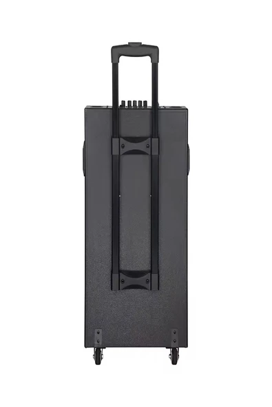 ULTRATEKNO NDR-H12 60 WATT Karaoke Ses Sistemi RGB Işıklı Çift Mikrofonlu Kumandalı DJ Bluetooth Hoparlör - 5